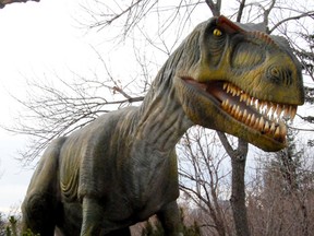 The Dinosaurs Alive! exhibit will be at Assiniboine Park Zoo until Oct. 30. (FILE PHOTO)