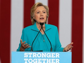 In this Aug. 25, 2016 file photo, Democratic presidential candidate Hillary Clinton speaks in Reno, Nev. The State Department says about 30 emails that may be related to the 2012 attack on U.S. compounds in Benghazi, Libya, are among the thousands of Hillary Clinton emails recovered during the FBI's recently closed investigation into her use of a private server. (AP Photo/Carolyn Kaster, File)