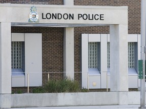 London police station (Free Press file photo)