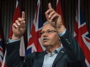 Warren "Smokey" Thomas, president of OPSEU, the union that represents LCBO workers, says provincial liquor stores would be the most suitable place for legal recreational pot sales. (Craig Robertson/Toronto Sun)