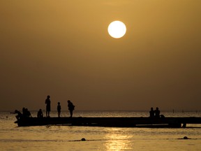 View from Dominicus beach in Bayahibe, La Altagracia province, Dominican Republic, is pictured in this July 21, 2013 file photo. (ERIKA SANTELICES/AFP/Getty Images)