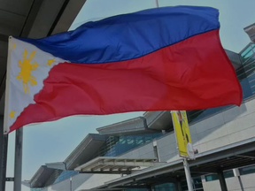 Flag of the Philippines, taken at Ninoy Aquino International Airport in Manila (Bryan Passifiume, Postmedia)