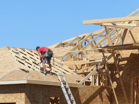 Housing starts are expected to increase in 2017, one of the few bright spots for the Manitoba economy. (Brian Donogh/Winnipeg Sun file photo)