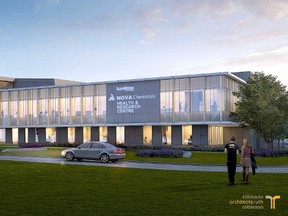 Construction is expected to begin this fall on the $42-million expansion at Lambton College, shown in this rendering. It's happening as the college celebrates its 50th anniversary.
 Handout/Sarnia Observer/Postmedia Network