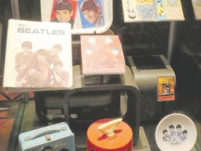Many artifacts and collectibles are included in the Beatles? exhibition at the Henry Ford museum in Dearborn, Mich. through Sept. 18. (Jim Fox/Special to Postmedia News)