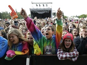 Thousands of fans attended the Sonic Boom Festival held at Borden Park in Edmonton on Saturday September 3, 2016.