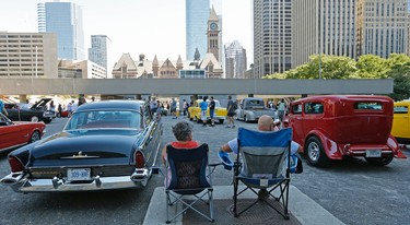 The Ontario Auto Museum holds its first outdoor show at Toronto City Hall on Sunday September 4, 2016. The new group is dedicated to highlighting the history of the car in the province. Michael Peake/Toronto Sun/Postmedia Network
