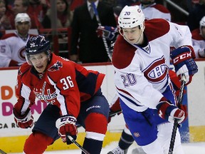 Former Capitals defenceman Tomas Kundratek (left), along with forward Michal Birner, were added by the Czech Repbublic to their World Cup of Hockey. (Rob Carr/Getty Images/Files)