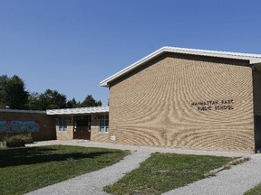 Manhattan Park school, located in Scarborough, is under review for closure. (MICHAEL PEAKE, Toronto Sun)