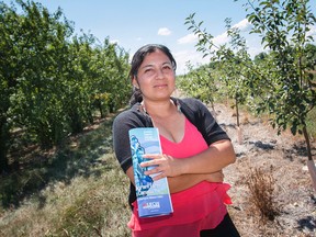 Sonia Aviles, a caseworker with the Agricultural Workers' Alliance (AWA) in Niagara-On-The-Lake, says its rare for foreign farm workers to report injuries or unsafe work because they fear being sent home. Bob Tymczyzyn/St. Catharines Standard