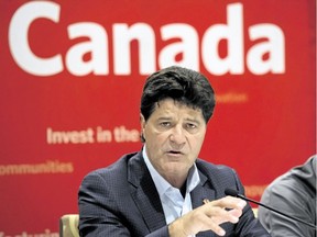 Unifor national president Jerry Dias holds a press conference in Toronto Sept. 6, 2016. (Nathan Denette/CANADIAN PRESS)