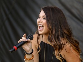 Singer Jess Moskaluke will be one of several performers to kick off Country Music Week this Thursday (Postmedia Network)