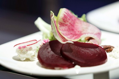 From organic red beet and frisee salad to hot dogs: Rogers Place