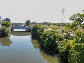 The mouth of the Don River in Toronto. (Dave Thomas/Toronto Sun)