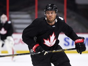 Team Canada’s Shea Weber practises in Ottawa on Monday, Sept. 5, 2016, in preparation for the World Cup of Hockey. (THE CANADIAN PRESS/Sean Kilpatrick)