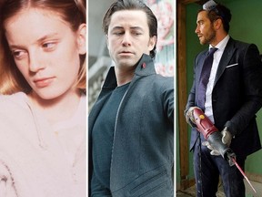 From left-right: Sarah Polley in The Sweet Hereafter; Joseph Gordon-Levitt in Looper; Jake Gyllenhaal in Demolition. (Handout photos)