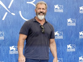 Mel Gibson attending the photocall for 'Hacksaw Ridge' at Palazzo del Casino, during the 73rd Venice Film Festival in Venice, Italy. on September 4, 2016 (Dave Bedrosian/Future Image/WENN.com)