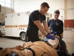 For 12 consecutive years, Cambrian College’s paramedic graduates have obtained a 100 per cent success rate on their provincial certification exam, which is the final step to be registered to work in the field of paramedicine in Ontario. Supplied photo