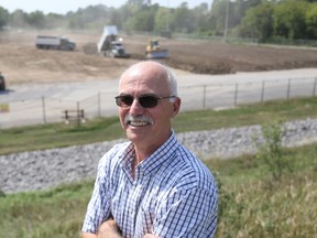 Jason Miller/The Intelligencer
Larry Glover, city's parks manager, pictured here at Zwicks Park, says the field will be renewed and have the capability to host football and soccer games.