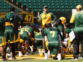 Eskimos head coach Jason Maas says the team has played with lest rest between games than they're getting this week. (Ian Kucerak)