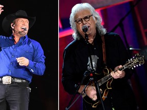 Garth Brooks and Ricky Skaggs are set to be inducted into the Musicians Hall of Fame this October (Getty Images)
