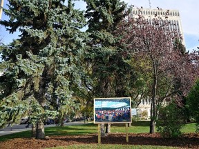 The MacKenzie Art Gallery is expanding its outdoor installation of art reproductions scattered across downtown Regina. Copies of five artworks in the MacKenzie‚Äôs permanent collection, including Allen Sapp's "The Pow-wow," among the gallery's public favourites, are being placed along city streets and in Victoria Park, adding to the seven installed in September 2015 in various locations. THE CANADIAN PRESS/HO-MacKenzie Art Gallery