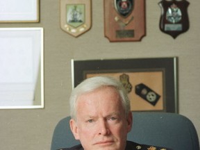 Former Toronto police chief William McCormack (Toronto Sun files)