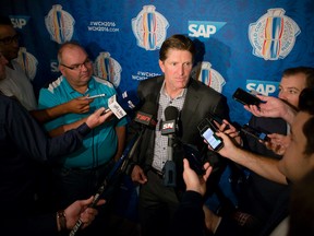 Canadian coach Mike Babcock. (Errol McGihon/Ottawa Sun)