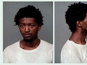 This Wednesday, Sept. 7, 2016, photo released by Maricopa County (Ariz.) Sheriff's Office show suspect Travion King. (Maricopa County Sheriff's Office via AP)