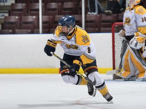 The Sarnia Sting have signed 2016 draft pick Braden Henderson. The Baxter, Ont. native was selected in the sixth round from the Barrie Jr. Colts. Handout/Sarnia Observer/Postmedia Network