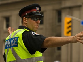 A Toronto Police officer. (Jack Boland/Toronto Sun)