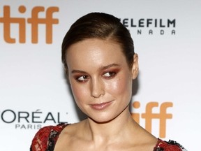 Brie Larson attending the world premiere of 'Free Fire' at the Ryerson Theatre, during the 41st Toronto International Film Festival in Toronto, Canada.  (WENN.com)