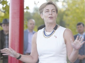 Conservative leadership candidate Kellie Leitch proposed last week that immigrants should be screened for ?anti-Canadian values.? (Postmedia file photo)