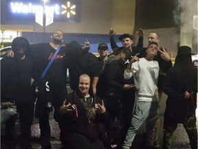 Undated and unidentified members of a Surrey chapter of the Creep Catchers. Police are discouraging vigilantism from 'creep catchers' following the online shaming of sexual predators online. Ryan LaForge is part of a Surrey chapter aiming to weed out the predators and shame them on social media. Photo from Facebook.