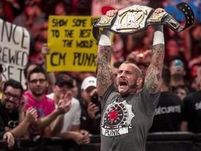 Former WWE star CM Punk is set to make his MMA debut at UFC 203 in Cleveland. (Dave Sidaway/Postmedia Network)