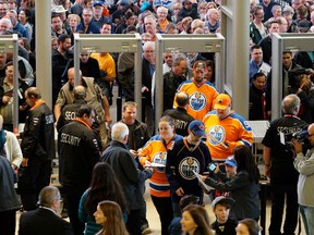 Thousands flocked to the Rogers Place public open house on Saturday, Sept. 10, 2016 to see the public areas of Edmonton’s newest arena.