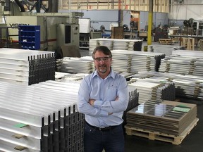 Mike Kilby,president of Dajcor Aluminum, pictured in this file photo, said a $10.2 million investment will help improve efficiency and capacity at the Chatham plant. Ellwood Shreve/Chatham Daily News/Postmedia Network