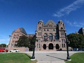 Queen's Park in Toronto. (Dave Abel/Toronto Sun)