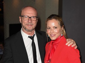 Paul Haggis and Maria Bello (Images courtesy of The ONE Group / Photos by Ernesto DiStefano)