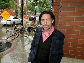 Randy Brososky is worried about how Rogers Place will affect the culture of the area around 104 Street in downtown Edmonton. He is photographed on 104 Street, north of Jasper Avenue on Friday September 2, 2016.
