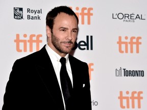 Filmmaker Tom Ford attends the "Nocturnal Animals" premiere during the 2016 Toronto International Film Festival at Princess of Wales Theatre on September 11, 2016 in Toronto, Canada. (Photo by Alberto E. Rodriguez/Getty Images)