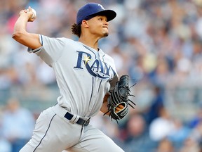 Tampa Bay Rays pitcher Chris Archer. (JIM McISAAC/Getty Images files)