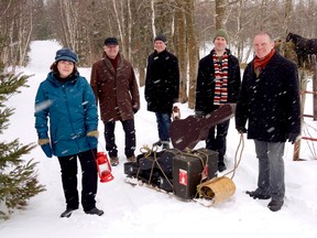 The Barra MacNeils, from left Lucy, Kyle, Stewart, Boyd and Sheumas MacNeil, perform at the Centennial Concert Hall on Nov. 29. (FILE PHOTO)