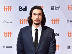Actor Adam Driver attends the "Paterson" premiere during the 2016 Toronto International Film Festival at Ryerson Theatre on September 12, 2016 in Toronto. (Mike Windle/Getty Images)