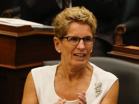 Premier Kathleen Wynne at Queen's Park for the reading of the throne speech on Monday, September 12, 2016. (Dave Thomas/Toronto Sun)
