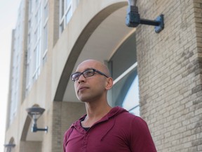 Edmonton scholar Junaid Jahangir wants the local Muslim community to create safe space for LGBT youth on September 13, 2016.  SHAUGHN BUTTS  / Postmedia