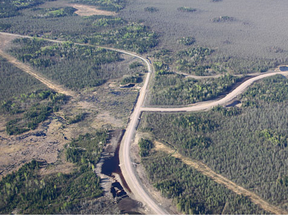 east side forked road