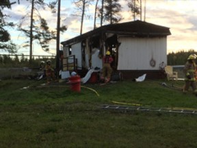 RCMP are investigating a suspicious structure fire which happened early on Sept. 10. According to an RCMP spokesperson, nobody was in the house.

RCMP submitted photo
