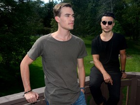 Andrew Fedyk, left, and Joseph De Pace, known as Loud Luxury in EDM land, got their start while ?messing around in our dorm rooms? at Western University. (MORRIS LAMONT, The London Free Press)