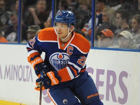 Andrew Ference was the team captain his first two seasons with the Oilers but wore an 'A' the few times he played last season. (Shaughan Butts)